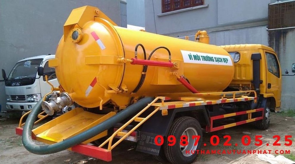 Hút hầm cầu tại Cụm CN Tân Đông Hiệp